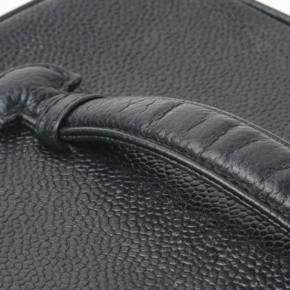 Chanel Black Leather Vanity Case - Picture 7 of 16